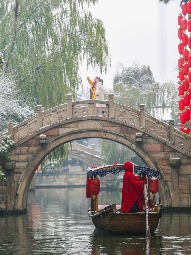 ❄️ 当一场大雪落进台儿庄 | 我在台儿庄古城等你！ ❄️