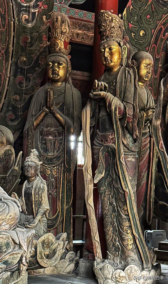 华严寺：“八大辽构”之七，拥有最美辽塑菩萨和最美古代书橱