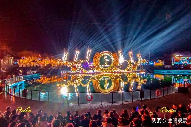 影记 | 齐彩城淄博花灯会的景观，这儿来看吧（3）