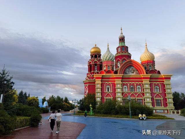 满洲里套娃景区，美轮美奂的缤纷世界，视觉的享受
