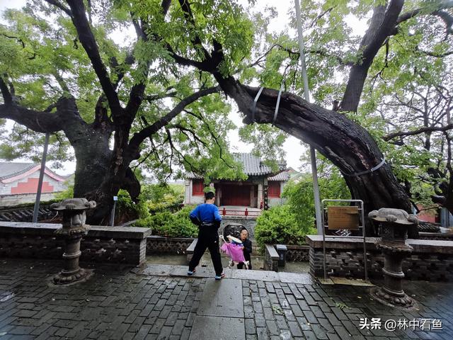 徒步登泰山之四—终章——冒雨徒步下山补看泰山关帝庙