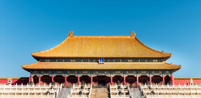 法国总统马克龙探访北京故宫久负盛名的乾隆花园