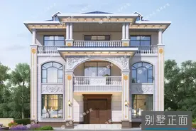 “半山腰”的3层欧式别墅，顶层贯通式大露台，尽享开阔好视野！图片