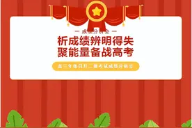 析成绩辨明得失，聚能量备战高考——马陵中学图片