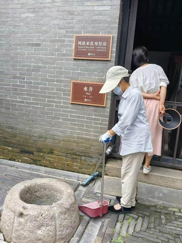 国庆我在岗｜周恩来纪念地“最美守护者”绘就假日风景线