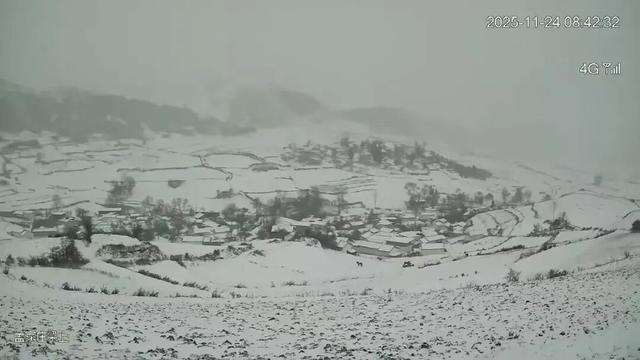 快看！是初雪！