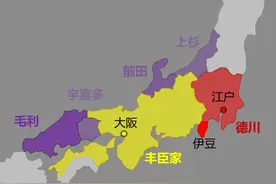 《幕府将军》：一张图揭秘领地范围，丰臣的致命错误导致德川夺权图片