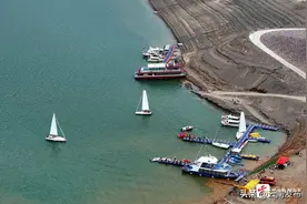 东川港一期主体工程完工图片