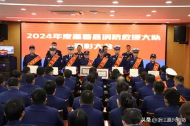 嘉善消防组织召开2024年度表彰大会图片