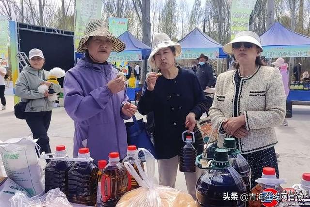 青海亘珠农副产品亮相贵德文化旅游季，优质产品受到好评