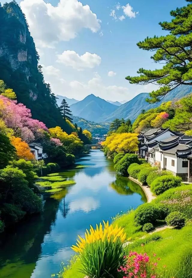 #美丽风景 #蓝天白云绿草地 #自然风光