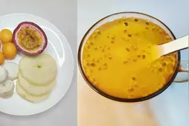 过年在家自制水果茶，解腻又好喝。图片