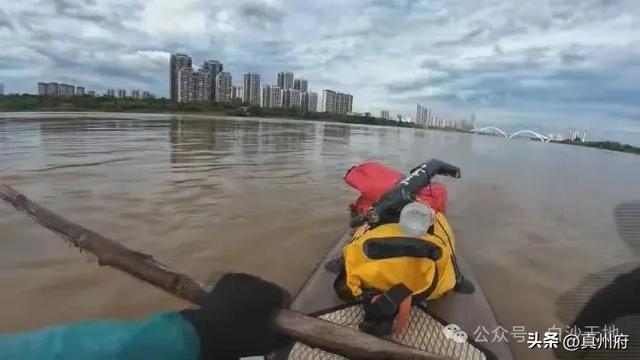 仪征漂流达人李红挑战珠江