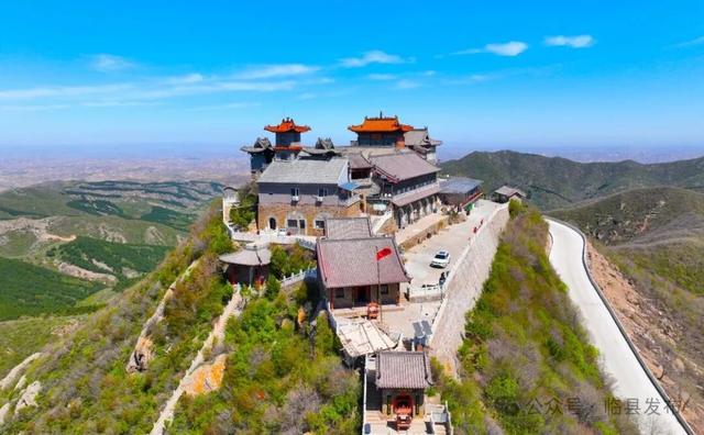 临县大度山亮化工程点亮文旅融合发展之光