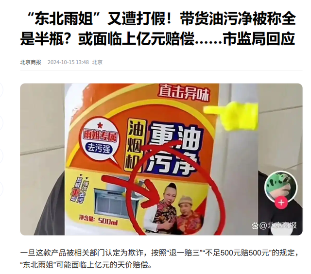 翻身无望？东北雨姐发文才11天，国新办点名批评，直播带货别想了