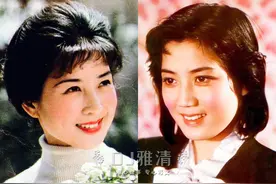 李秀明和吴海燕 两大美女70年代双星争辉 但把她们放一起看 差距真大图片