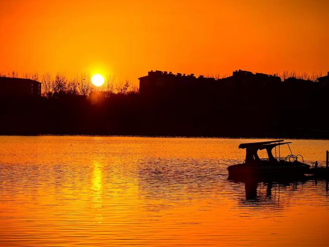 朝看芦苇夕望鸟：爱了！鸢都湖一天最美的两个时刻