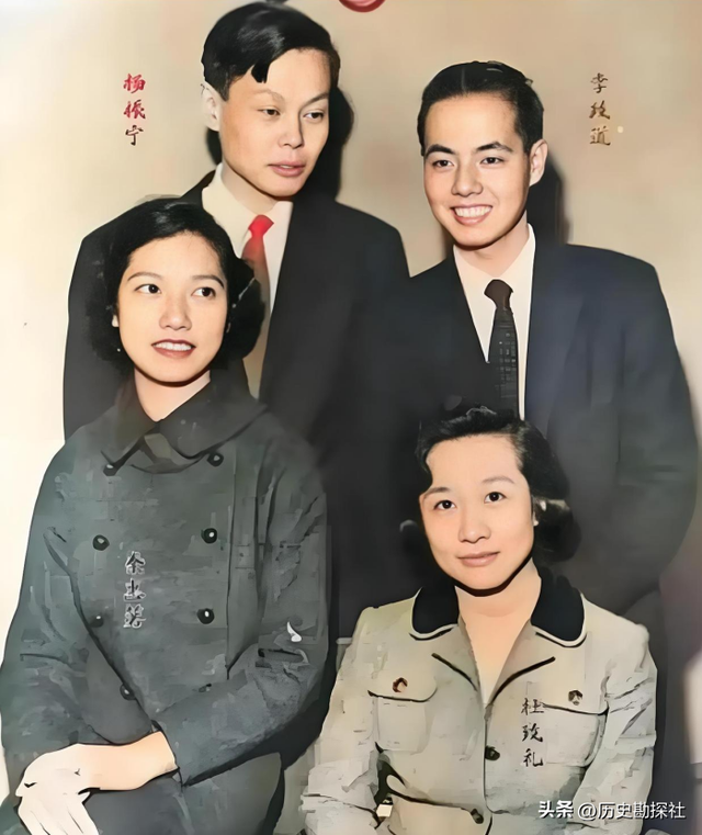 杨振宁发妻杜致礼有多美？1949年在美国的留影，22岁的她气质不凡