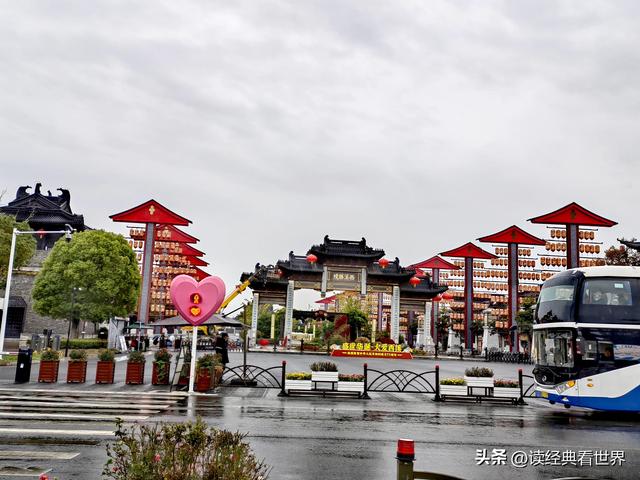 江苏盐城东台市的西溪古镇