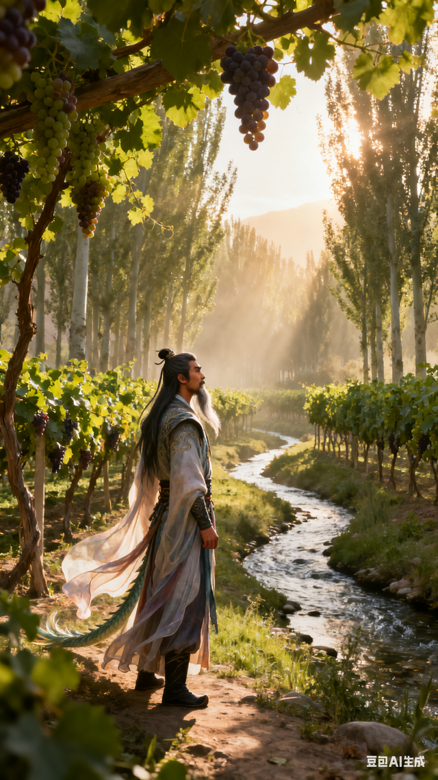 无双道龙赵小荣游记《 一笔祥龙行天下 》（五十）吐鲁番葡萄沟