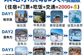 哈尔滨旅游保姆级攻略，不走弯路，不用动脑子直接跟着走就可以！图片