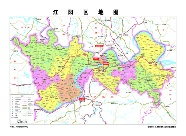 四川省江阳区历史沿革及行政区划