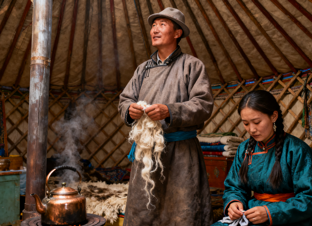 60岁蒙古族阿妈告诉我：如果你看到女主人床头系了红绳，千万别碰