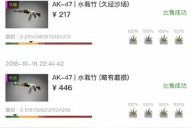 论一款游戏的饰品能有多贵 涨的多离谱 一个帖纸能买80w 一把枪300w图片