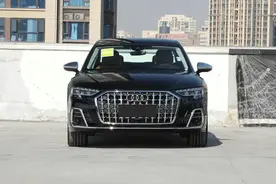 六横十二纵！改款奥迪A8L正式上市，后排能躺平图片