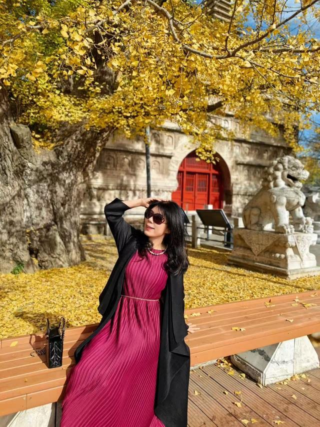 初冬，六百年五塔寺的最后一抹鎏金