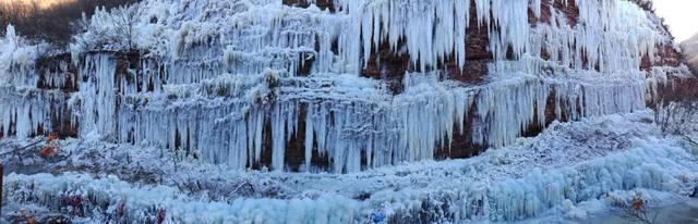 不用去哈尔滨，咱平顶山也有冰瀑雪林
