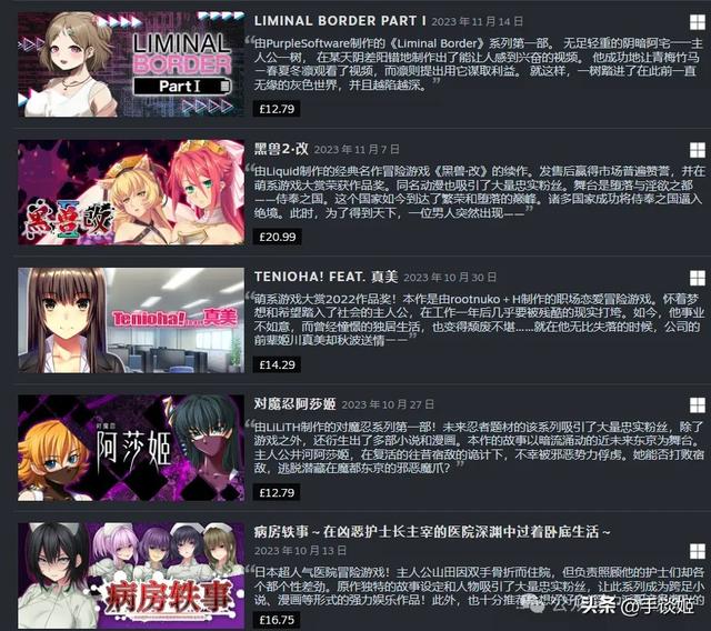 自带味道的游戏《夜勤病栋》上架steam