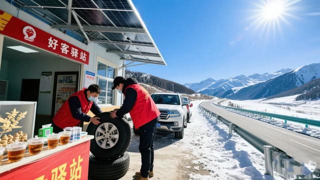 阿坝州动车为游客刹一脚