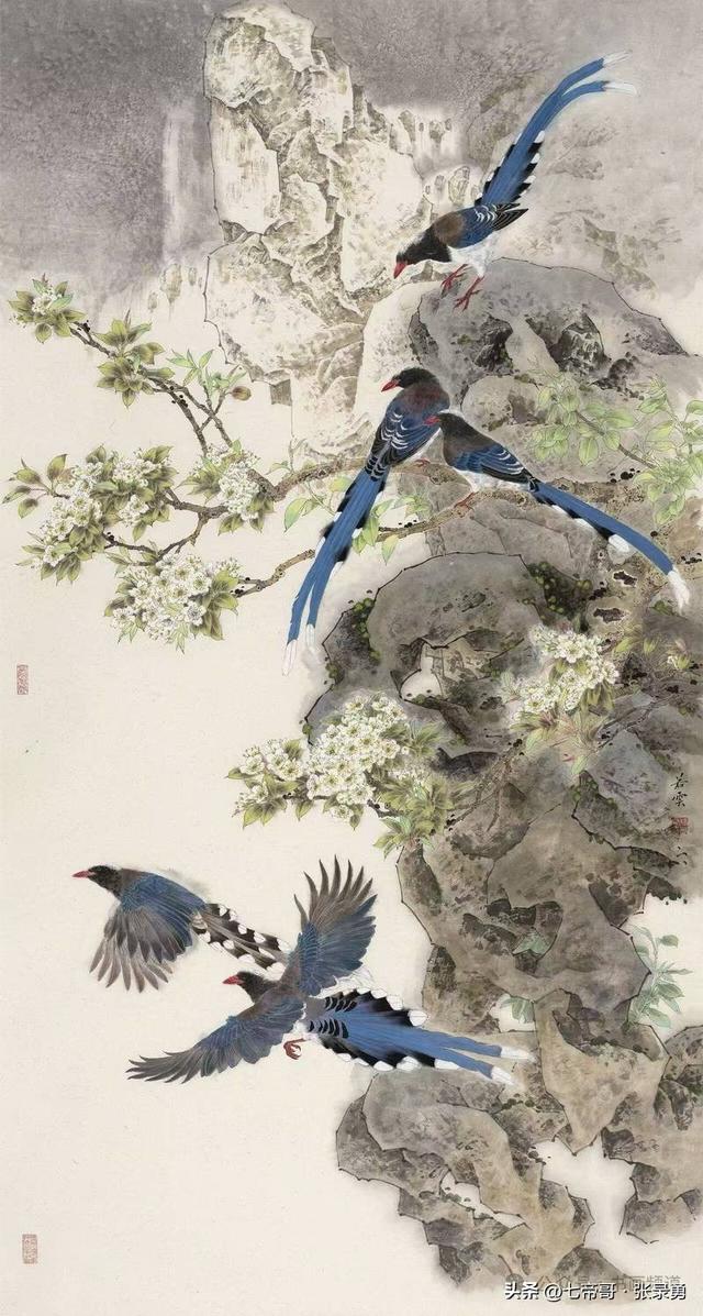 荣宝斋重磅推出杨若云大金袍画册——工笔花鸟藏尽自然灵秀