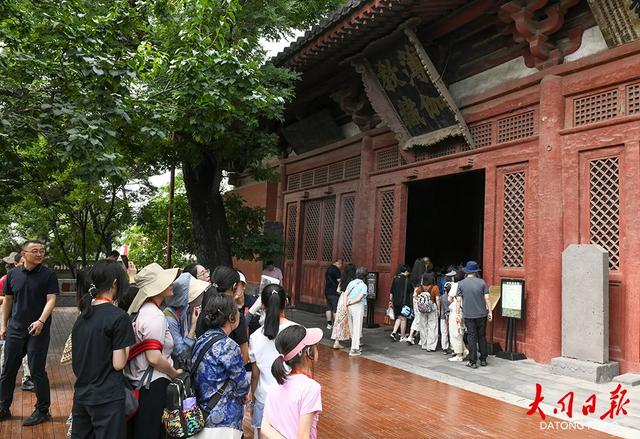 上半年接待游客数量创历史新高,大同文旅市场持续火爆~