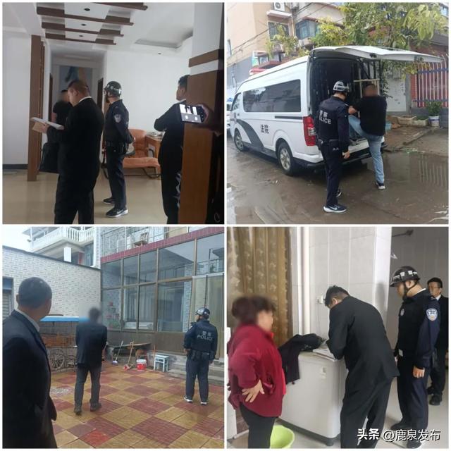 鹿泉：“拉网式”集中执行！凌晨行动雷霆出击