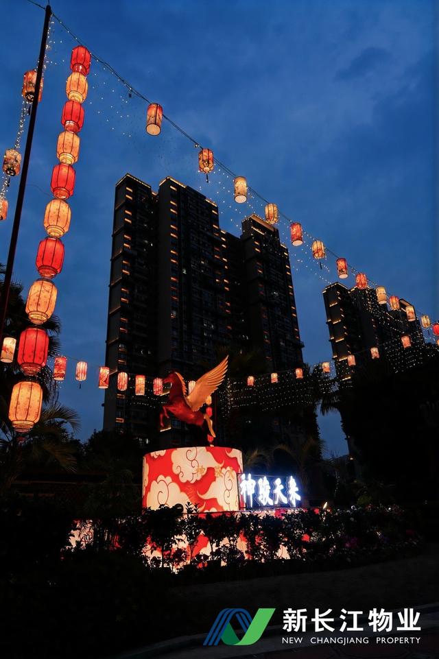 神骏天来福满香榭湾！这个小区的元宵节，武汉人都在羡慕！