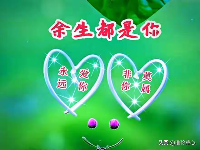 暖心的情话，致最爱的人
