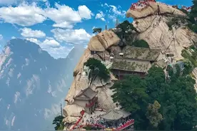 华山为“五岳”最高峰，从最低上升为最高，让人感叹！图片