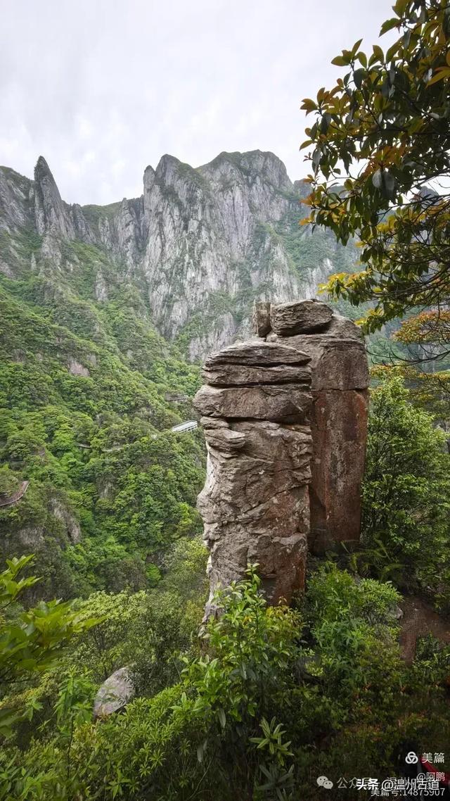 雁荡山百岗尖显胜门穿越,这条风光绝美的经典徒步线路你可去过