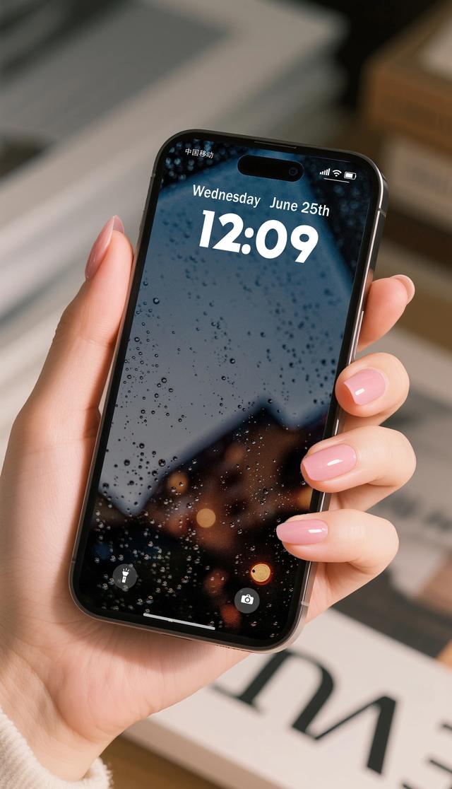 今日壁纸-降温的雨夜