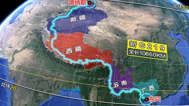 别吹G318了！G219才是王炸，超1万公里、横跨四省串起边疆生命线