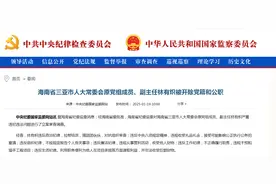 海南省三亚市人大常委会原副主任林有炽被"双开"图片