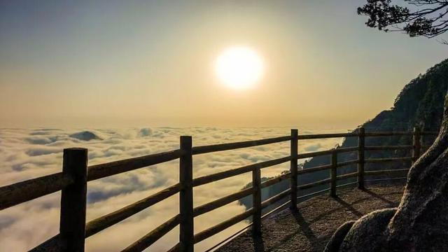 谁懂啊！今日明月山的云海简直在掌心流动！