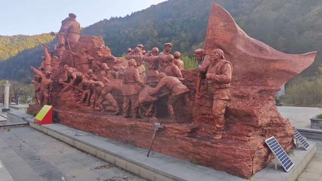 赏秋秦岭，摩旅商洛（12）白鹿原影视城、葛牌镇、文公岭、孝义园