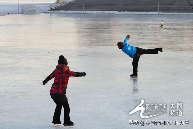 暖阳映冰湖 邂逅文瀛湖的冬日治愈感