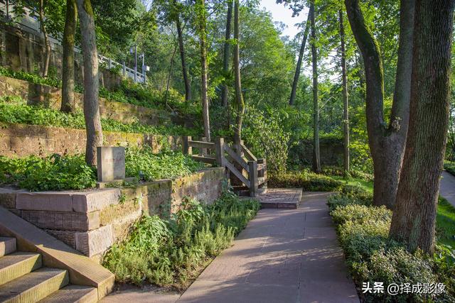 登新津修觉山（2）赏“修觉寺双井”