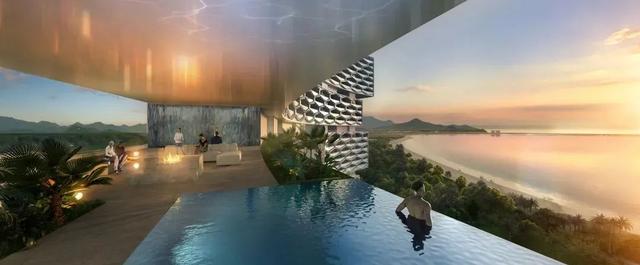 三亚新地标封顶！世界级的“悬空泳池”要火