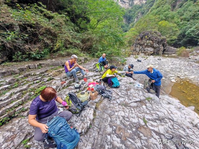 国庆南太行D1琵琶河大峡谷穿越