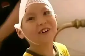 山东一女子看电视，看到失踪的丈夫和儿子，儿子只剩半个头图片